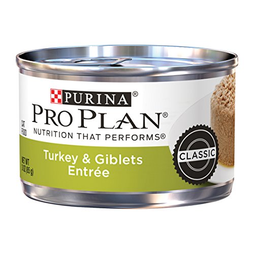 0038100170149 - PURINA PRO PLAN WET CAT FOOD, SAVOR, TURKEY & GIBLETS ENTREE,3-OUNCE CAN, PACK O