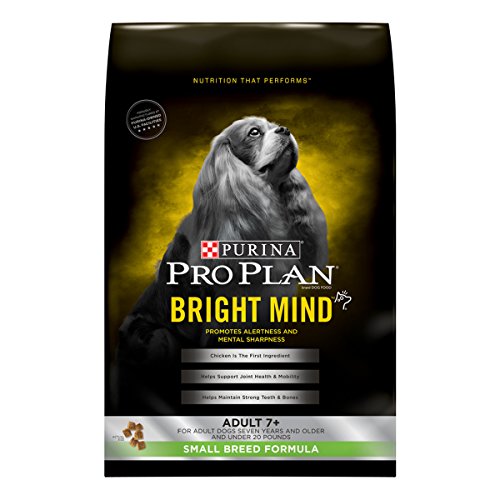 0038100170736 - PURINA PRO PLAN DRY DOG FOOD, BRIGHT MIND, ADULT 7+ SMALL BREED FORMULA 16-POUND BAG, PACK OF 1