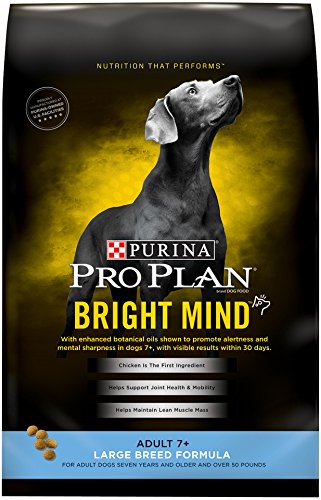0038100170767 - PURINA PRO PLAN DRY DOG FOOD, BRIGHT MIND, ADULT 7+ LARGE BREED FORMULA, 30-POUND BAG, PACK OF 1