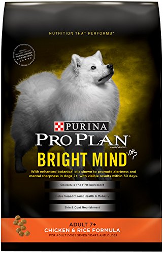 0038100170859 - PURINA PRO PLAN DRY DOG FOOD, BRIGHT MIND, ADULT 7, CHICKEN & RICE FORMULA 16-POUND BAG, PACK OF 1