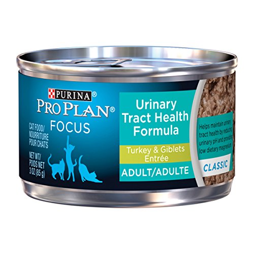 0038100173386 - PURINA PRO PLAN FOCUS ADULT URINARY TRACT HEALTH FORMULA TURKEY & GIBLETS ENTREE CAT FOOD (24 PACK), 3 OZ