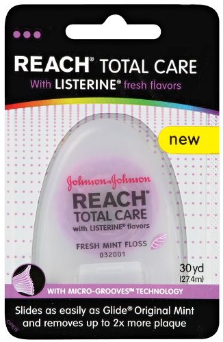 0381371093960 - TOTAL CARE FLOSS WITH LISTERINE MINT 30 YD
