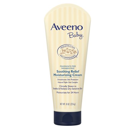 0381371165643 - AVEENO BABY SOOTHING RELIEF MOISTURE CREAM, 8 OUNCE