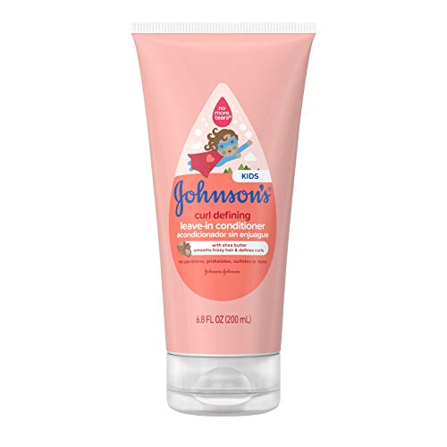 0381371183869 - JOHNSONS CURL DEFINING TEAR-FREE KIDS LEAVE-IN CONDITIONER WITH SHEA BUTTER, PARABEN-, SULFATE- & DYE-FREE FORMULA, HYPOALLERGENIC & GENTLE FOR TODDLERS HAIR, 6.8 FL. OZ