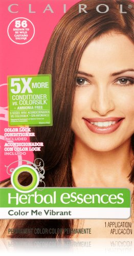 0381519001291 - HERBAL ESSENCES COLOR ME VIBRANT PERMANENT HAIR COLOR 056 BROWN TO BE WILD 1 KIT