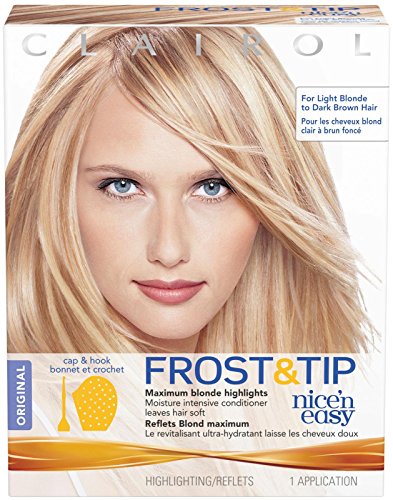 0381519006814 - NICE 'N EASY FROST & TIP HAIRCOLOR FOR LIGHT BLONDE TO DARK BROWN HAIR