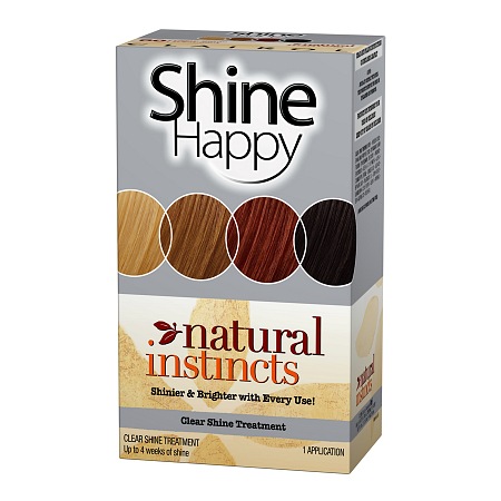 0381519017322 - SHINE HAPPY HAIR COLOR KIT CLEAR SHINE TREATMENT 1 APPLICATION