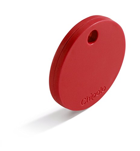 3830059100027 - CHIPOLO BLUETOOTH ITEM TRACKER (RED)