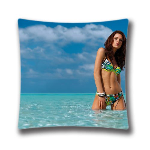 3837481993593 - DECORATIVE THROW PILLOW CASE CUSHION COVER SUNFLAIR BIG EASY-CR21646 PATTERN SQUARE 18