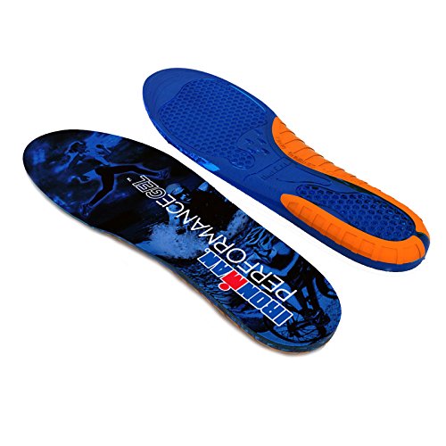 0038472583929 - IRONMAN GEL INSOLES LARGE WOMENS 11+ MENS 9-13 2 EACH