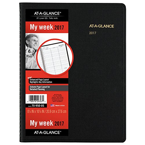 0038576297074 - AT-A-GLANCE(R) 30% RECYCLED 13-MONTH WEEKLY APPOINTMENT BOOK, 8 1/4IN. X 10 7/8I
