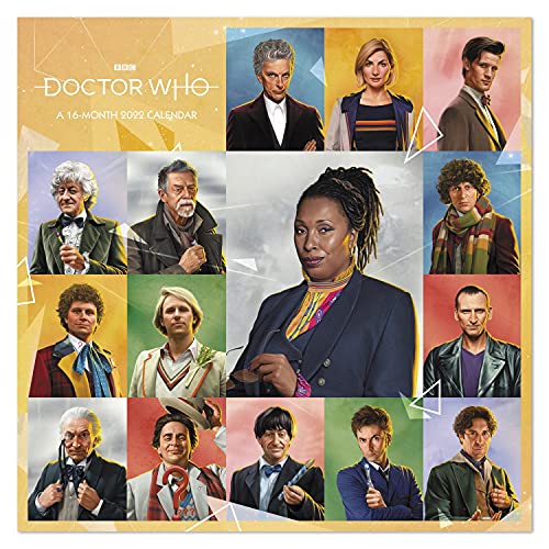 0038576715424 - 2022 DOCTOR WHO WALL CALENDAR, 12 X 12, MONTHLY (DDD91328)