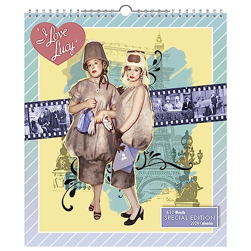 0038576867994 - 2024 I LOVE LUCY SPECIAL EDITION MONTHLY WALL CALENDAR, 13 X 15 (DDSE902824)