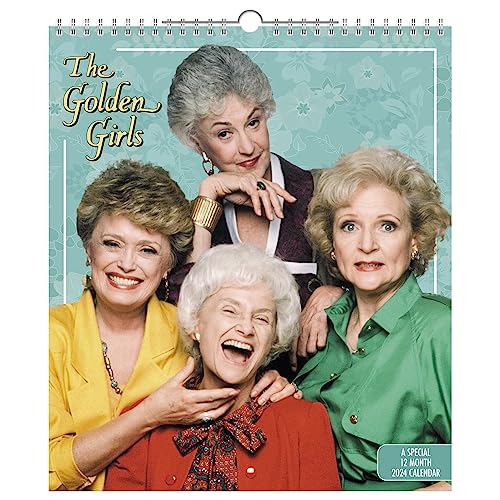 0038576940499 - 2024 GOLDEN GIRLS SPECIAL EDITION MONTHLY WALL CALENDAR, 13 X 15 (DDSE922824)