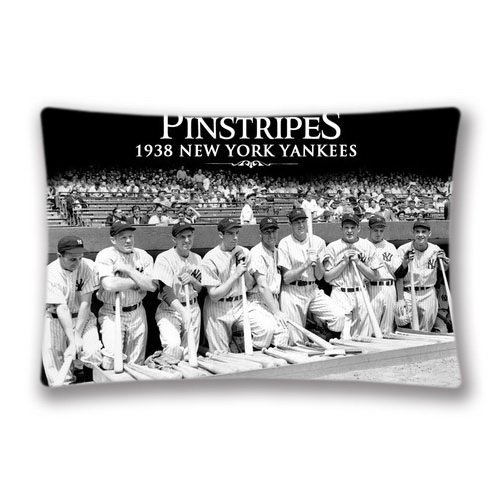 3876962680416 - GENERIC SPORTS THEME PILLOW CASE THROW PILLOW MLB NEW YORK YANKEES RECTANGLE 20X30 THROW PILLOWS COVER