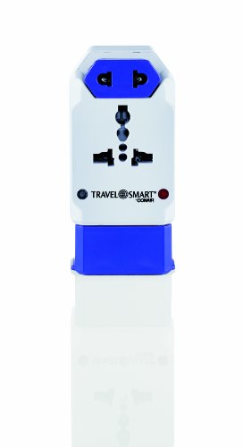 0039052012211 - TRAVEL SMART BY CONAIR ALL-IN-ONE ADAPTER WITH USB, 3 OUTLETS
