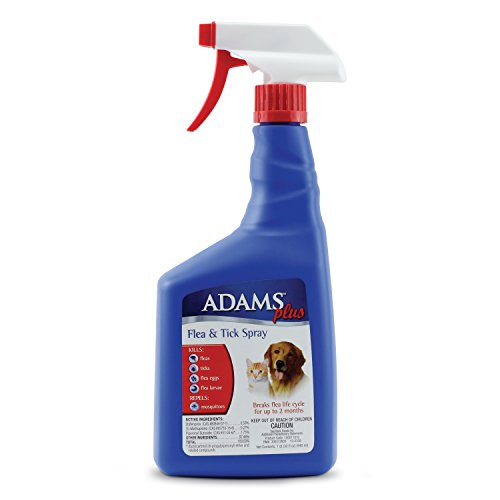 0039079058971 - ADAMS PLUS FLEA AND TICK CONTROL SPRAY FOR CATS AND DOGS (32 OZ)