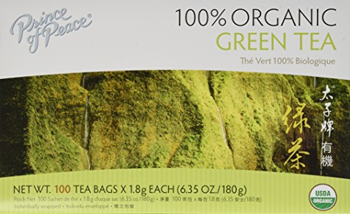 0039278132007 - ORGANIC GREEN TEA 100 TEA BAGS