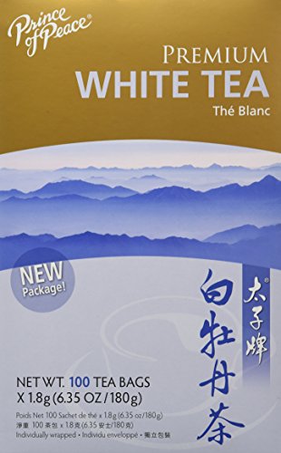 0039278181005 - PREMIUM PEONY WHITE TEA 100 TEA BAGS