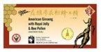 0039278611380 - AMERICAN GINSENG WITH ROYAL JELLY & BEE POLLEN 10 BOTTLE,10 CC EACH