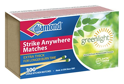 0039517271108 - DIAMOND STRIKE ANYWHERE GREENLIGHT MATCHES 300