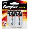 0039800120663 - ENERGIZER MAX 9V BATTERIES, 4PK