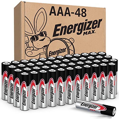 0039800132222 - ENERGIZER AAA BATTERIES (48 COUNT), TRIPLE A MAX ALKALINE BATTERY