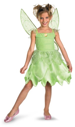 0039897121611 - DISGUISE GIRLS DISNEY FAIRIES TINK AND THE FAIRY RESCUE CLASSIC COSTUME, X-SMALL/3-4 TALL