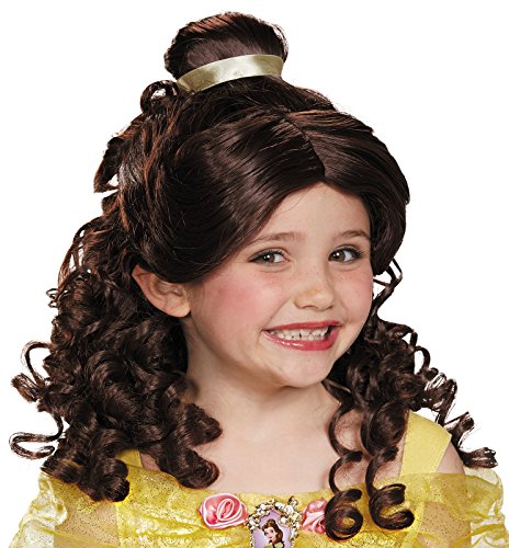 0039897178066 - DISGUISE BELLE CHILD DISNEY PRINCESS BEAUTY & THE BEAST WIG, ONE SIZE CHILD, ONE COLOR