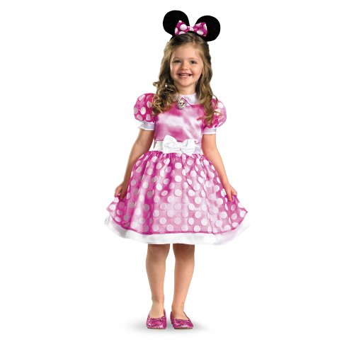 0039897189246 - MINNIE MOUSE CLUBHOUSE CLASSIC GIRL'S COSTUME - 7-8