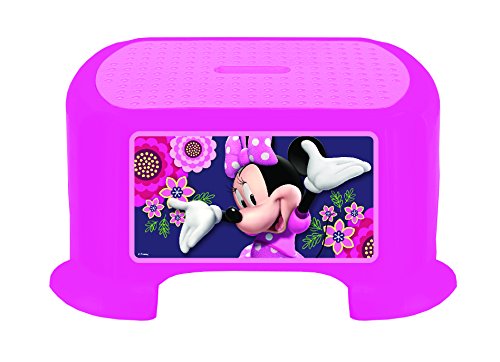 0039897930688 - MINNIE 93068 MINNIE MOUSE BLOSSOMS AND BOWS STEP STOOL TOY
