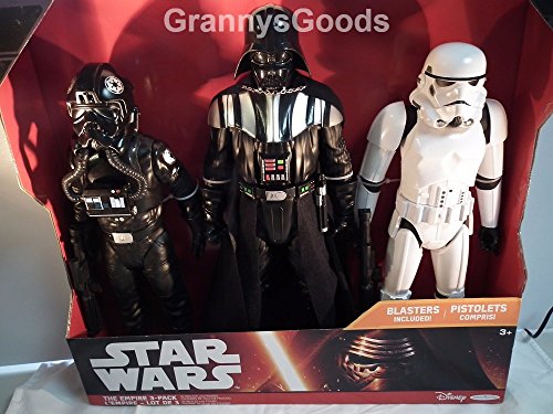 0039897945576 - STAR WARS CHARACTER FIGURINES-THE EMPIRE CLASSIC, SET OF 3