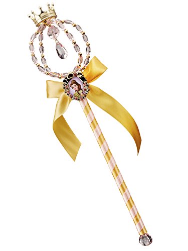 0039897996011 - DISGUISE BELLE CLASSIC DISNEY PRINCESS BEAUTY & THE BEAST WAND, ONE COLOR
