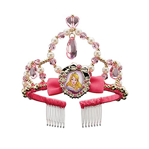 0039897996196 - DISGUISE AURORA CLASSIC DISNEY PRINCESS SLEEPING BEAUTY TIARA, ONE SIZE CHILD, ONE COLOR