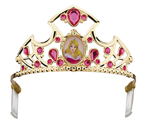 0039897996295 - DISGUISE AURORA DELUXE DISNEY PRINCESS SLEEPING BEAUTY TIARA, ONE SIZE CHILD, ONE COLOR