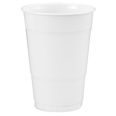 0039938003913 - WHITE PLASTIC CUPS