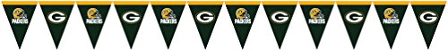 0039938245306 - CREATIVE CONVERTING GREEN BAY PACKERS FLAG BANNER DECORATION