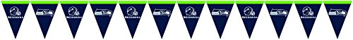 0039938245467 - CREATIVE CONVERTING SEATTLE SEAHAWKS FLAG BANNER DECORATION