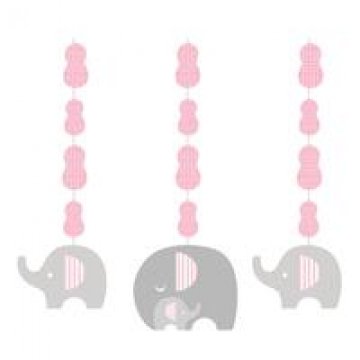 0039938320225 - LITTLE PEANUT GIRL HANGING DECORATIONS PACK OF 3