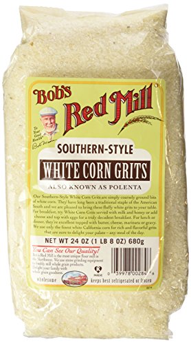 0039978002846 - BOB'S RED MILL CORN GRITS WHITE, 24-OUNCE
