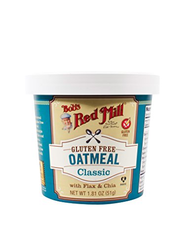 0039978021847 - BOB'S RED MILL GLUTEN-FREE OATMEAL CUP, CLASSIC OATMEAL (PACK OF 12)