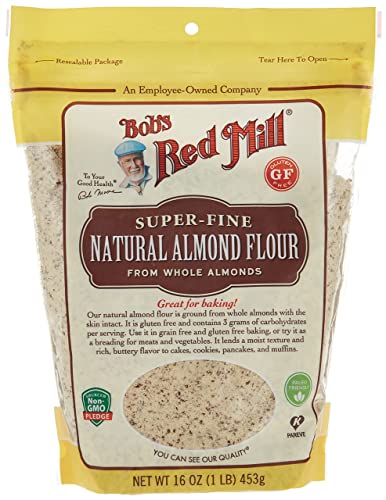0039978023803 - BOB’S RED MILL SUPER-FINE NATURAL ALMOND FLOUR, 16 OUNCE, 4 COUNT