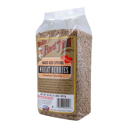 0039978104144 - BOBS RED MILL WHEAT BERRIE HRD RED SPRI 25 LB