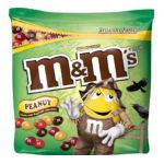 0040000379539 - M&M'S PEANUT CHOCOLATE CANDY RESEALABLE KEEP-FRESH BAG