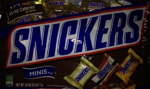 0040000421610 - SNICKERS MINIS MIX VARIETY BAG, 10.5OZ