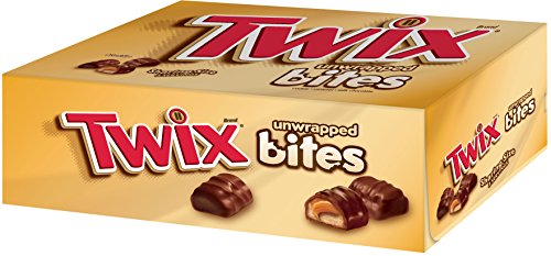 0040000484332 - TWIX BITES CHOCOLATE CANDY, SHARING SIZE (12 COUNT)