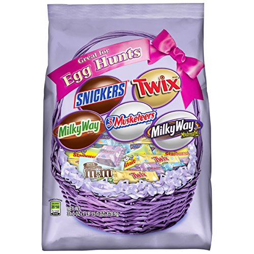 0040000499749 - MARS CHOCOLATE SPRING MINIS SIZE CANDY VARIETY MIX 31-OUNCE BAG 110 PIECES