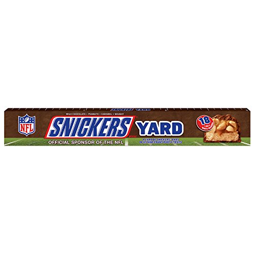 0040000505853 - SNICKERS YARD BAR CHOCOLATE CANDY BARS 1.86-OUNCE BAR 18-COUNT PACK
