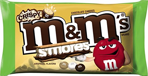 0040000509073 - M&M'S S'MORES CRISPY CHOCOLATE CANDY 8-OUNCE BAG