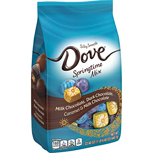 0040000516620 - DOVE EASTER ASSORTED CHOCOLATE CANDY SPRINGTIME MIX 22.6-OUNCE BAG